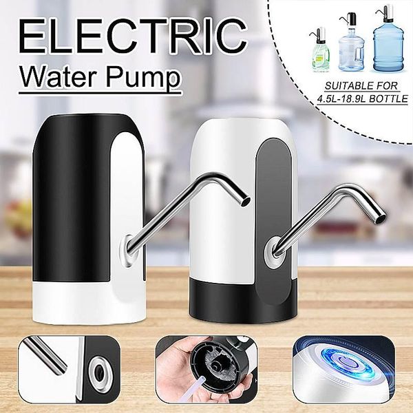 

water bottle pump usb charging automatic drinking mini portable electric dispenser pumping switch