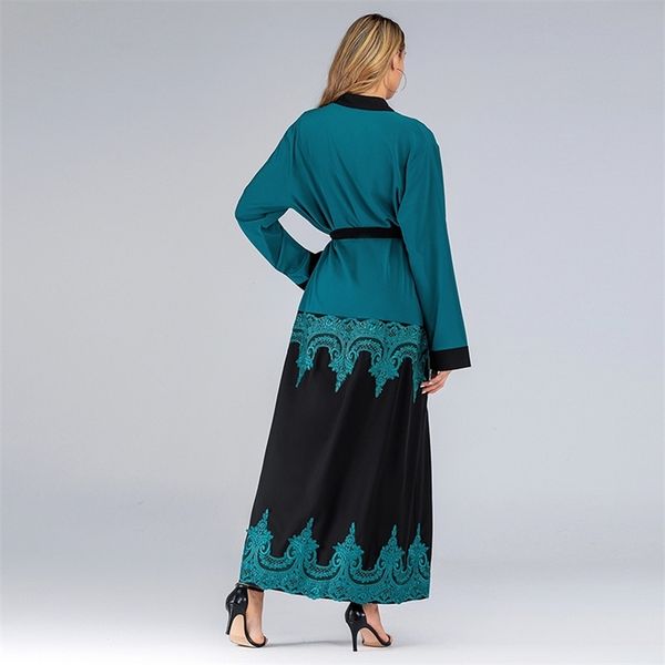 

open abaya dubai kimono muslim hijab dress abayas for women moroccan kaftan qatar oman caftan marocain turkey islamic clothing, Red