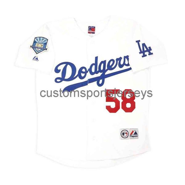 

new chad billingsley 2008 home 50th anniv. jersey xs-5xl 6xl stitched baseball jerseys retro, Black