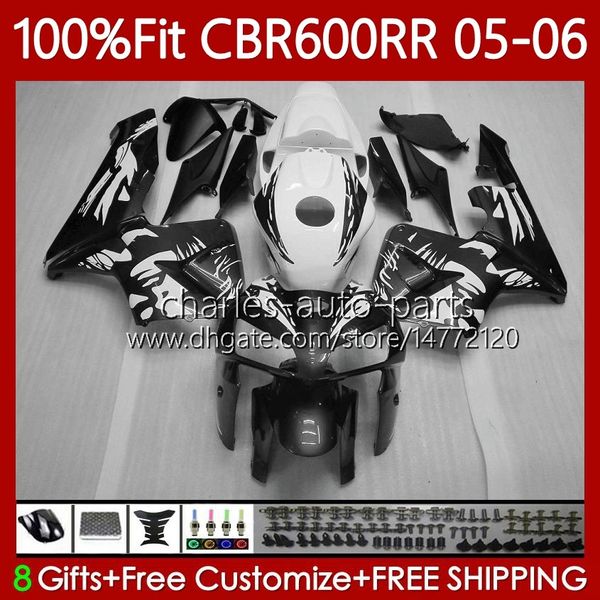 OEM-Karosserie für HONDA CBR 600F5 600CC 600RR 2005-2006 Karosserie 72No.265 CBR 600 CC RR F5 F 5 CBR600RR 05 06 CBR600 RR CBR600F5 2005 2006 Spritzgussverkleidung Graue Frau