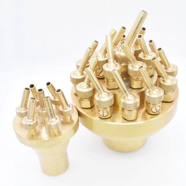 

watering equipments fountain nozzle landscape gardening water adjustable sprinkle-nozzle female brass 2/3 layers 1" 1.5" 2" s