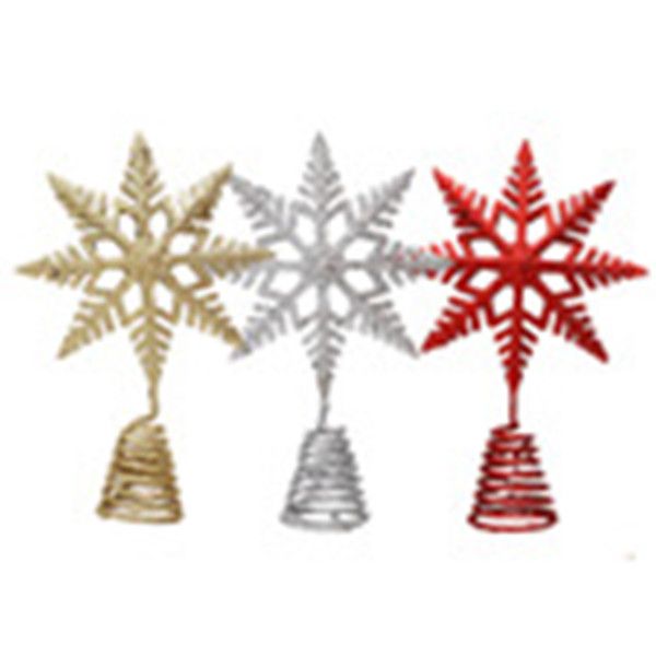 

five-pointed star wrought iron ornaments tree dress up sequins vertical christmas decoration supplies 15cm multicolor