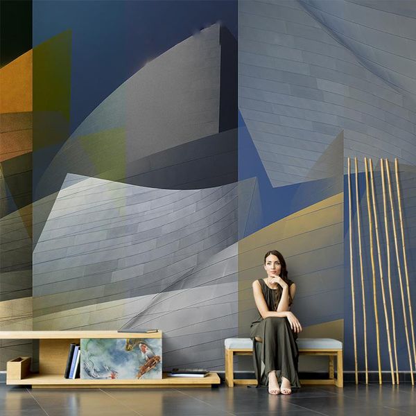 

wallpapers 3d wallpaper modern minimalist abstract geometric art pattern tv background mural home decor for living room bedroom