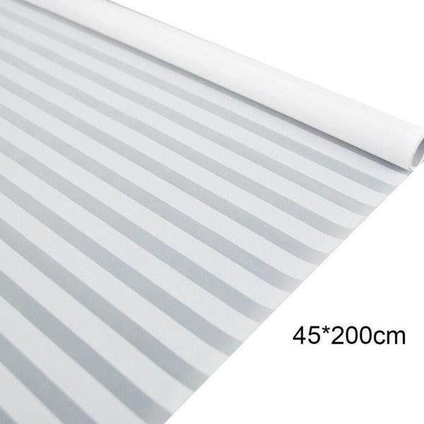 

window stickers 2m waterproof self-adhesive film frosted white bath door for home shutters decal sliding glass strip i5q5