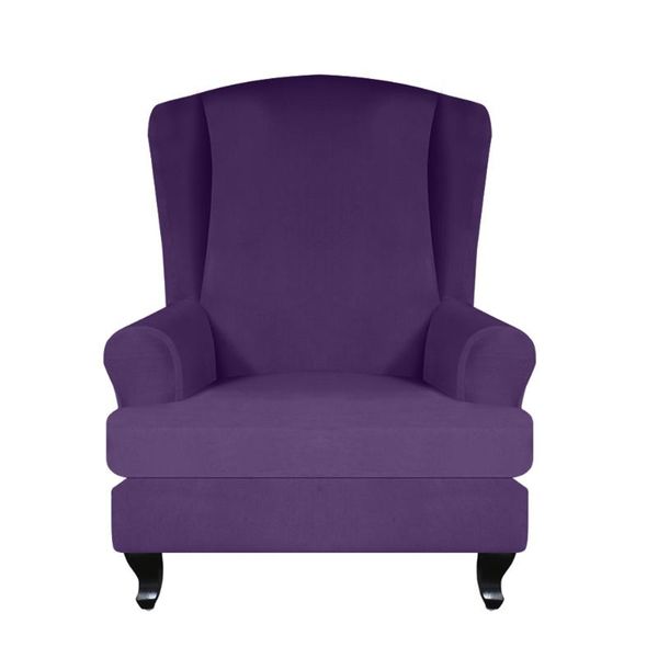 

dustproof couch washable removable non slip soft furniture protector wing chair cover high stretch home decor full wrap modern covers