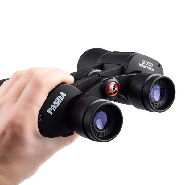 

telescope & binoculars 20x50 hd powerful 5000m remote folding miniature bak4 fmc optics, used for hunting sports, outdoor camping
