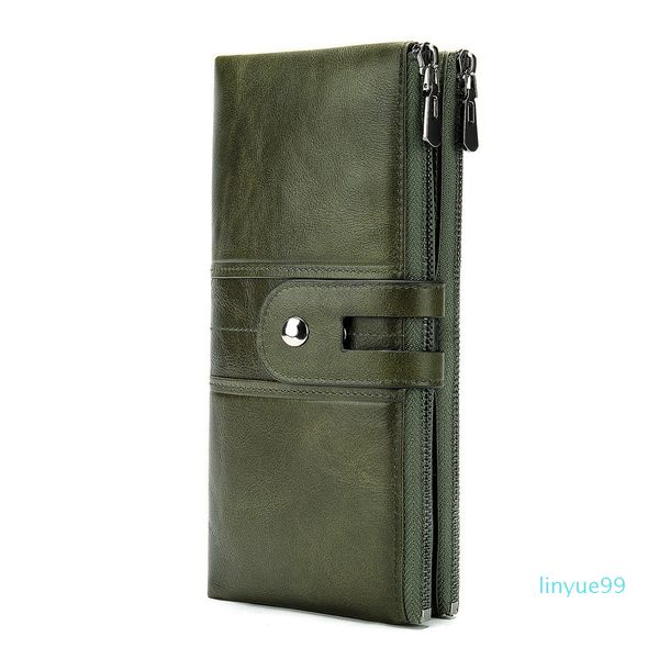 

cow leather women wallet female coin purse hasp portomonee clutch money bag lady handy card holder long for girl, Red;black