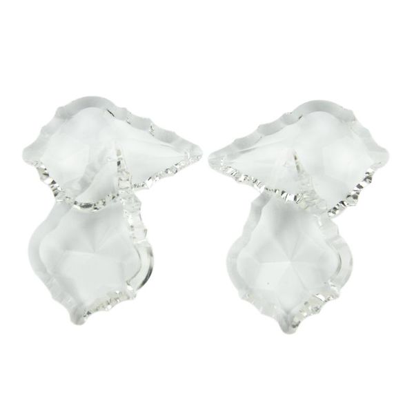 

60pcs/lot, 76mm machine cut, map leaf crystal pendant drop, french chandelier prisms