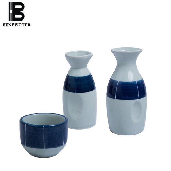 

hip flasks 125ml/250ml simple japanese style wine set ceramics sake cup portable flask liquor bottle drinkware pots teacups