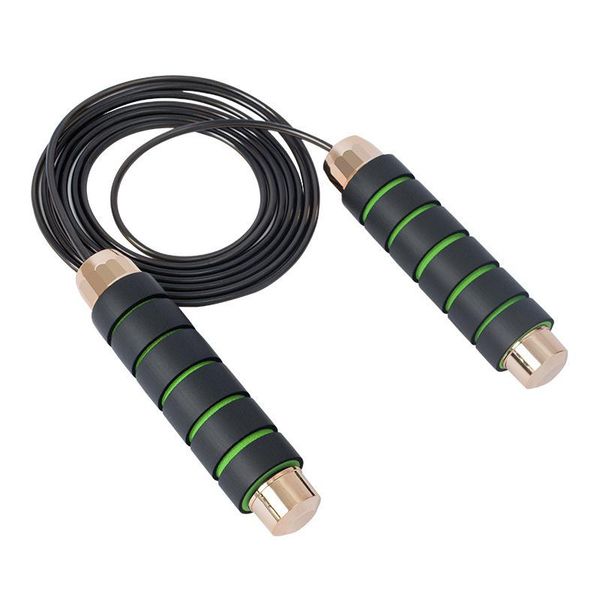 

gold plated bearing jump rope fat burning fitness training skipping sport bodybuilding cuerda para saltar outdoor sports ropes