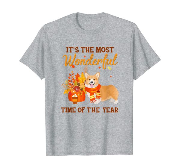 

Corgi Autumn It' The Most Wonderful Time Of The Year T-Shirt, Mainly pictures