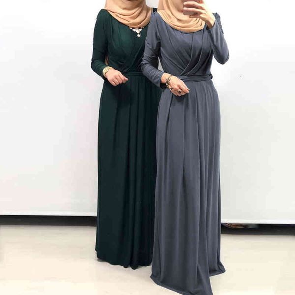 

casual dresses plus size abaya dubai african hijab muslim fashion dress caftan marocain turkish islam clothing abayas for women vestido 5lyd, Black;gray