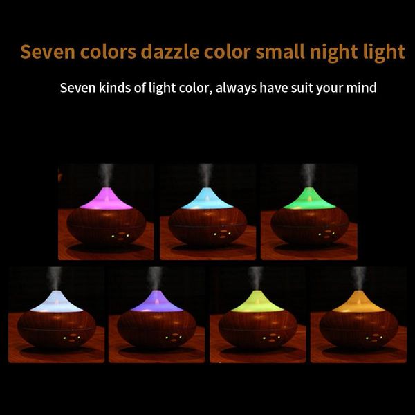 

fragrance lamps led 7 colour usb lamp mute bedroom office desk humidifier air purifier ultrasonic aroma essential oil diffuser