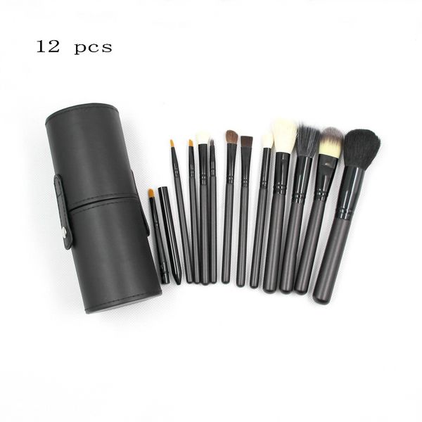 Conjunto de pincéis de maquiagem de designer com 12 peças para mulheres, kit de pincéis de maquiagem para cosméticos por atacado