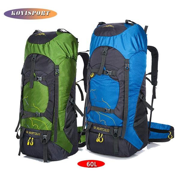 

outdoor bags trekking backpack 60l sports bag waterproof nylon hiking camping backpacks