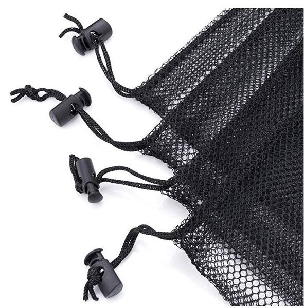

storage bags black mesh bag shopping golf fascicular orifice net multiple specifications can be reused white filter scree