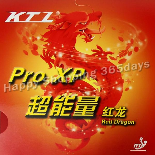 

pro xp red dragon pips-in table tennis pingpong rubber with sponge raquets