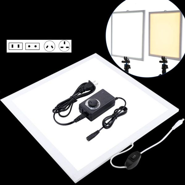 

38cm*38cm shadowless led lamp light panel softbox pography lighting bottom board flash heads