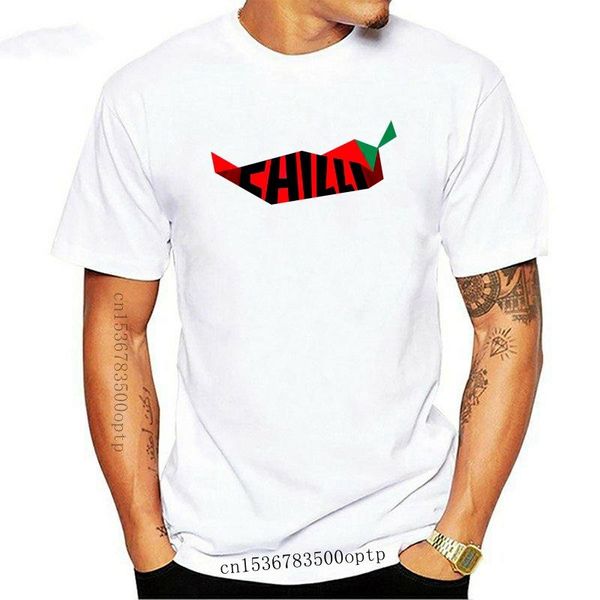 

men's t-shirts men t shirt chili pepper t-shirt women, White;black