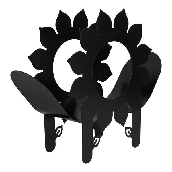 

home iron roll paper towel holder flower crafts bathroom rack ornaments toilet kitchen storage holders