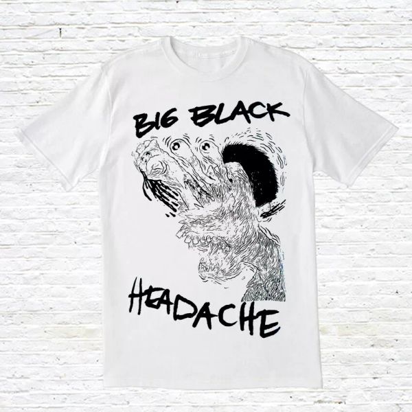 

big black t-shirt, White;black