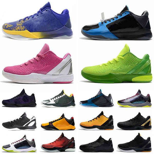 

basketball shoes mamba zoom 5 6 protro mambacita big stage blackout chaos dark knight ink black purple what if men sports sneakers trainers
