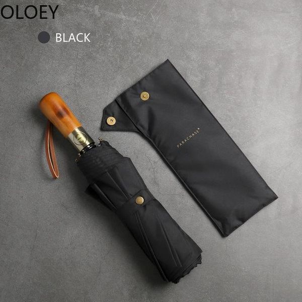 

umbrellas big parasol umbrella wooden black men business 115cm automatic windproof rain women sun