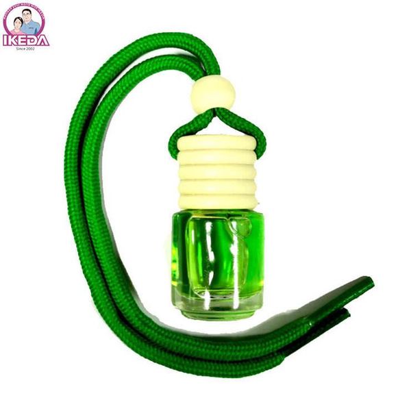 

interior decorations ikeda brand customized 4ml hanging car air freshener bottle