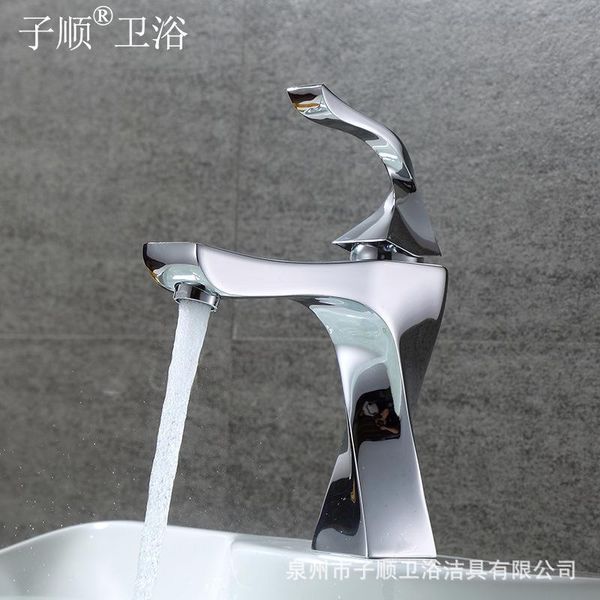 

bathroom sink faucets washbowl brass tap
