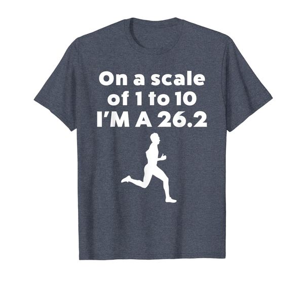 

funny full marathon runner gift shirt for men or teens, White;black