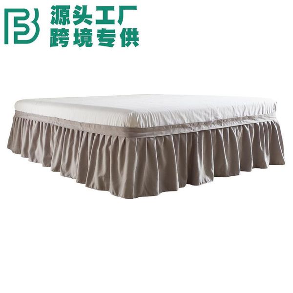 

sheets & sets 120g sanding bed skirt one-piece stretch el sheet set