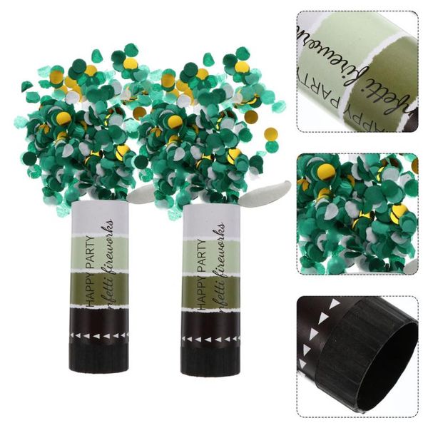 

party decoration 3pcs 11cm confetti cannons hand-held tubes supplies