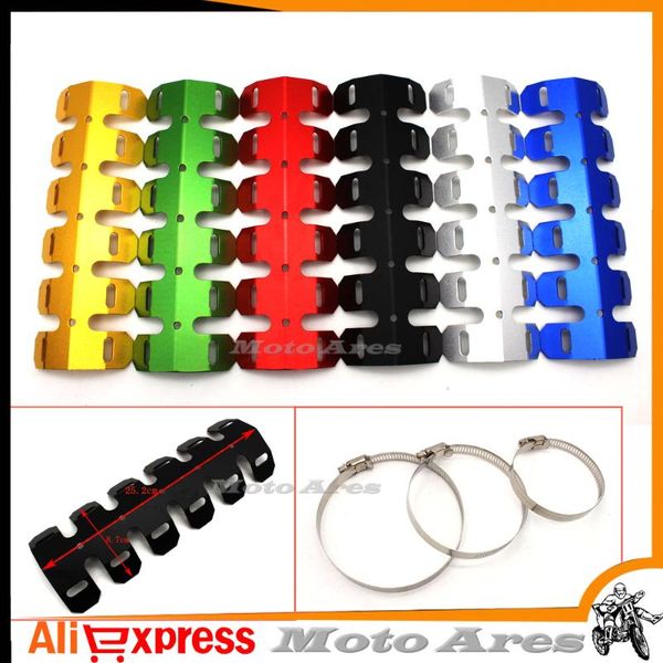

motorcycle exhaust system universal muffler heat shield cover guard