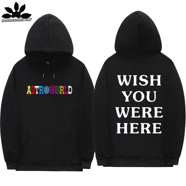 

travis scotts astroworld you we here hoodie sweatshirt, Black
