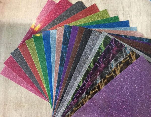

window stickers 1 sheet 25cmx25cm tpu glitter heat transfer for press machine t-shirt sale
