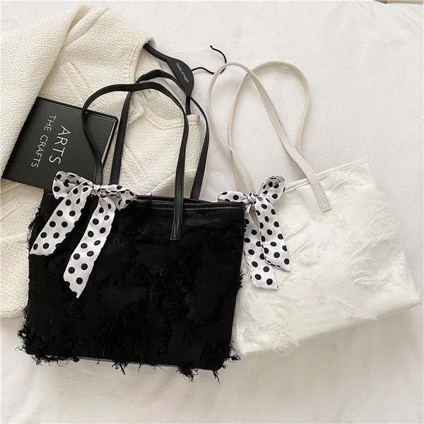 

evening bags 2021 fashion korean temperament female bag tassel large capacity single shoulder goddess handbag