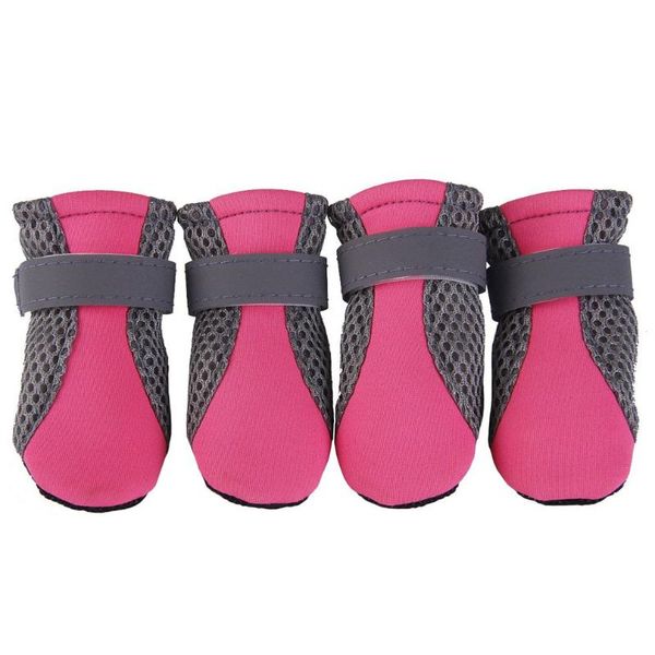 

dog apparel s-xl winter warm shoes for dogs 4pcs/set cute boots snow walking cotton blend puppy sneakers pet supplies drop