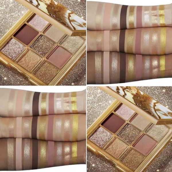 Großhandelspreise Hohe Qualität Marke 9 Farbe GOLD Beauty Lidschatten Make-up Lidschatten Platette