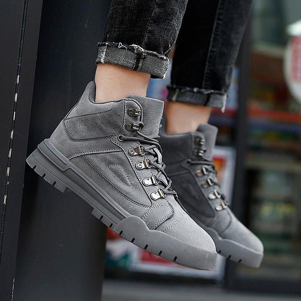 

boots 2021 men hombre spring sapato para for shoes long zapatos sneaker man casual slip sneakers on western de sapatos sale home shoe, Black