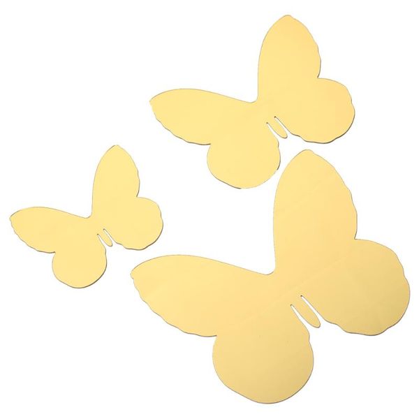 

wall stickers 9pcs butterflies fridge background 3d