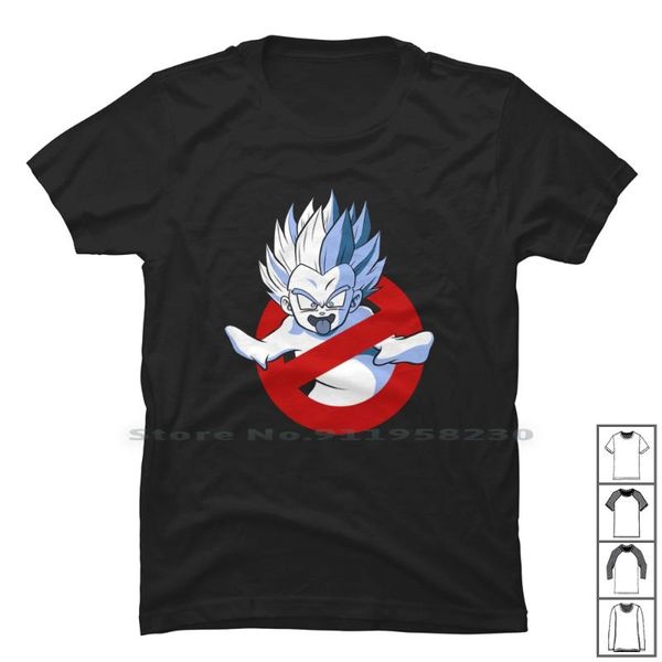 

men's t-shirts i ain't afraid of no kamikaze buu ghost t shirt 100% cotton mika host aid st ra mi am, White;black