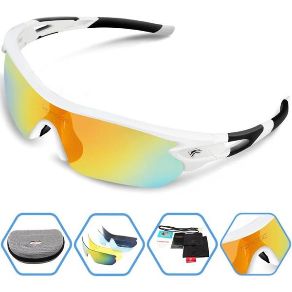 

outdoor eyewear 2021 sports sunglasses polarized cycling hiking glasses for travelling running men's sport riding 100% uv400