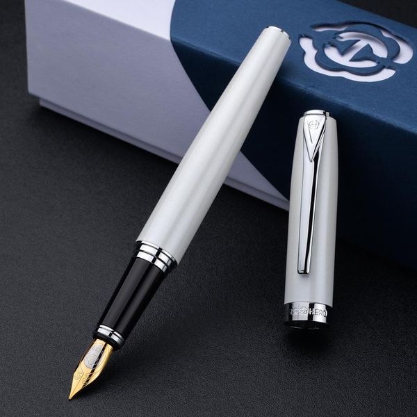 

fountain pens hero fine nib pen 0.5mm ink with original packing box gift stationery for student business school office supplies