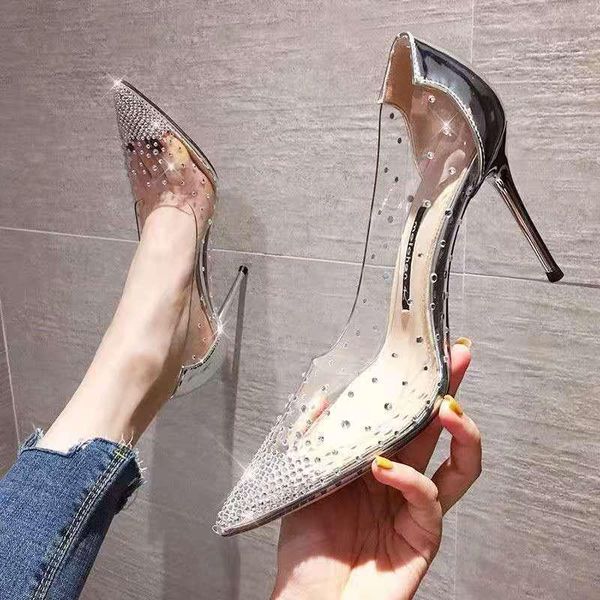 

dress shoes woman pumps patent leather high heels women basic pump wedding female stiletto heel plus size, Black
