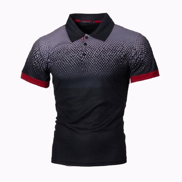 

men's polos mens shirts short sleeve slim fit office shirt color clothing summer streetwear casual fashion men, White;black