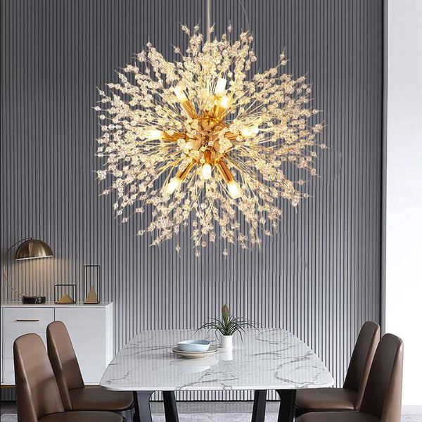 

firefly crystal lamp dining room nordic lighting modern light luxurious dandelion bedroom chandelier pendant lamps