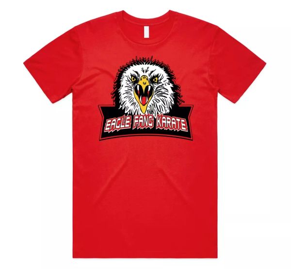 

Eagle Fang Karate T-shirt Tee Funny Martial Arts Film Gift Kai, White;black
