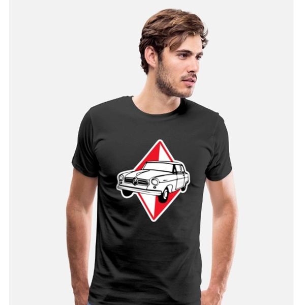 

borgward affordable loose short sleeve men's t-shirt classic t-shirts, White;black