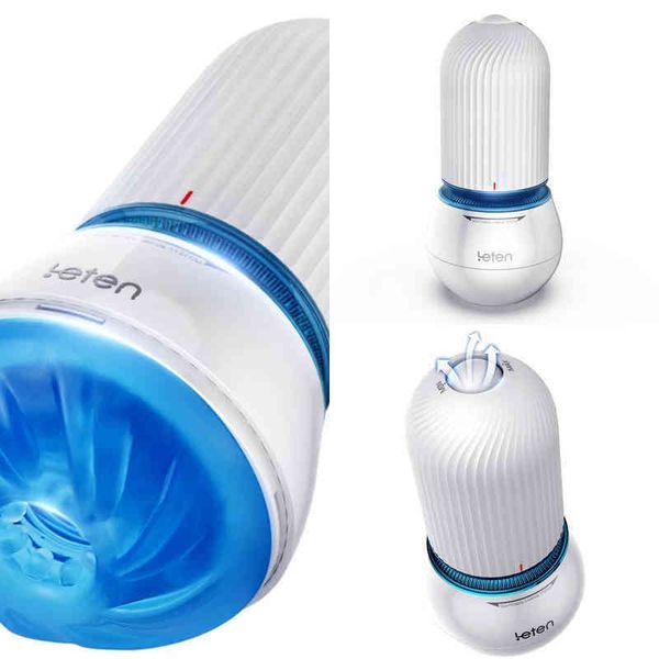 Nxy Automatischer Flugzeugbecher Leten 3D Männlicher Vaginalinhalator Echter Schamdrüsenstimulator Oral Aviation Wiederverwendbares Masturbationsgerät Sexspielzeug 0114