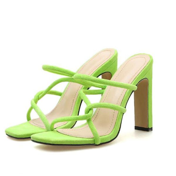 

slippers summer women fashion casual outdoor square heel sandals thin band combination flip flops high xx94, Black